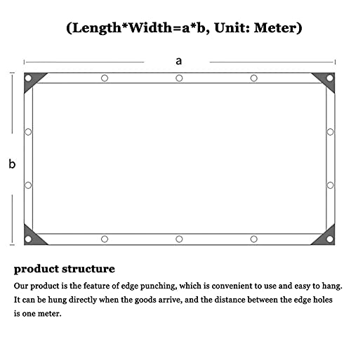 Cubierta rectangular de malla fina para hojas de piscina enterrada de 8x8m y 26x26FT 8