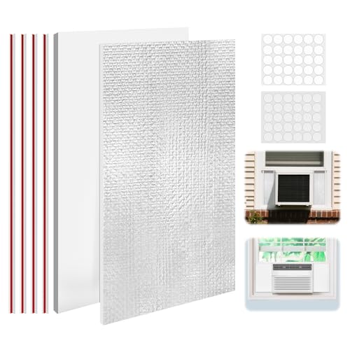 YYGCL Window Air Conditioner Insulated Foam Panels, Air Conditioner Window