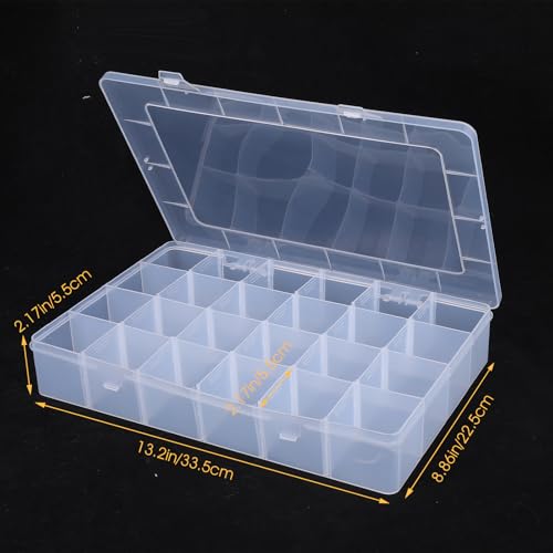 Boîte de rangement plastique compartimentée pour éviter de perdre vos bijoux