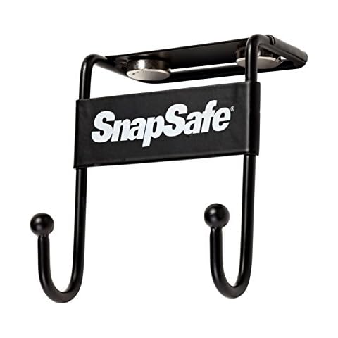 SnapSafe Magnetic Safe Hook, Heavy-Duty, Space-Saving, Great for Holding Gun Cases, Binoculars, & Range Bags, Black (Item No 75911) Cover