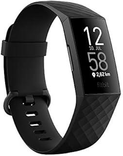 Fitness-Tracker Fitbit Charge 4 mit GPS, Schwimmtracking & bis zu 7 Tage Akkulaufzeit, Schwarz