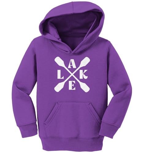 LAKE - Lake House Paddles Boat Toddler/Youth Fleece Hoodie2