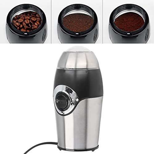 Kaffeemühle, Kaffeebohnenmühle EU 220 V, klein, hohe Effizienz, gute Abdichtung, multifunktional für Getreide für… – Bild 3