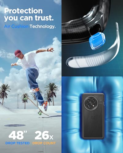 Spigen Ultra Hybrid designed for OnePlus 13 case cover - Matte Black