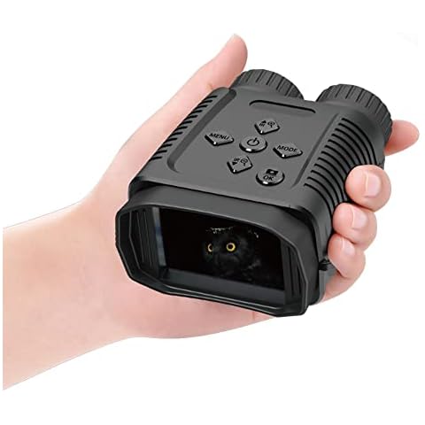 condinggen Night Vision Goggles,1080P 984Ft 7 Level Digital Infrared Night Vision Goggles,2.4" Large Viewing Screen 8X Optical Zoom for Photography,Wildlife Watching,Camping Cover