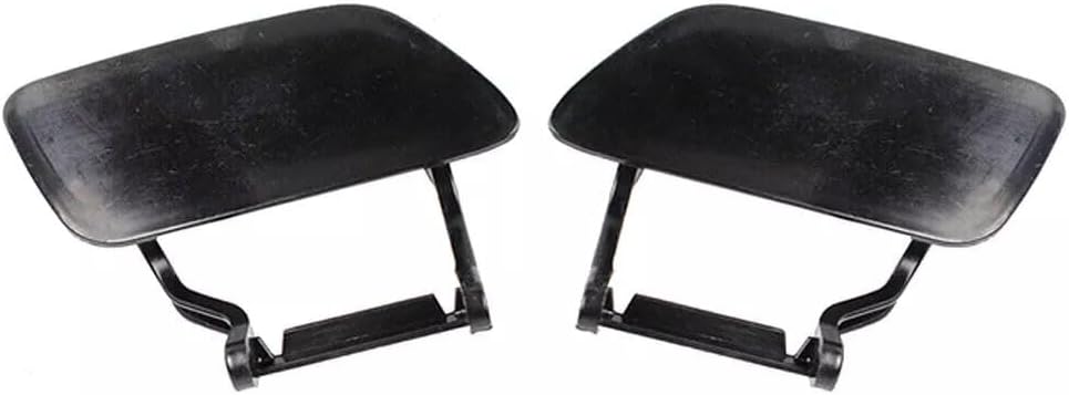 1 Pair Front Bumper Headlight Washer Cover Cap Fit For Audi A5 / S5 B8 2012-2016