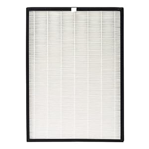 AprilAire RF09550A Allergy True HEPA Air Purifier Replacement Filter for AprilAire Room Air Purifier Model 9550, Captures Allergens & Odors, Ozone