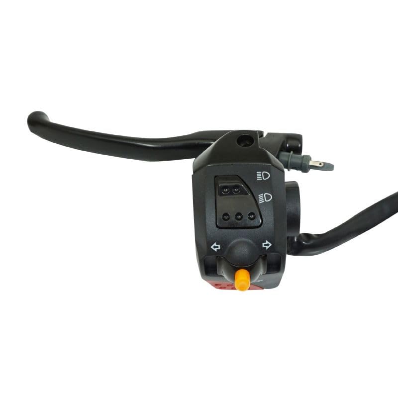 cyclingcolors commodo commutateur moto scooter mobylette compatible avec peugeot ludix tkr vivacity gauche