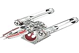 Metal Earth Puzzle 3D Zorii Y-Wing Fighter . Rompecabezas De Metal De Star Wars. Maquetas Para Construir Para Adultos Nivel Desafiante De 11.43 X 5.59 X 4.32 Cm