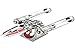 Produktbild Metal Earth Fascinations MMS415 502100 - Star Wars EP 9 Zorri's Y-Wing Fighter, lasergeschnittener 3D-Konstruktionsbausatz, 2.25 Metallplatinen, ab 14 Jahren