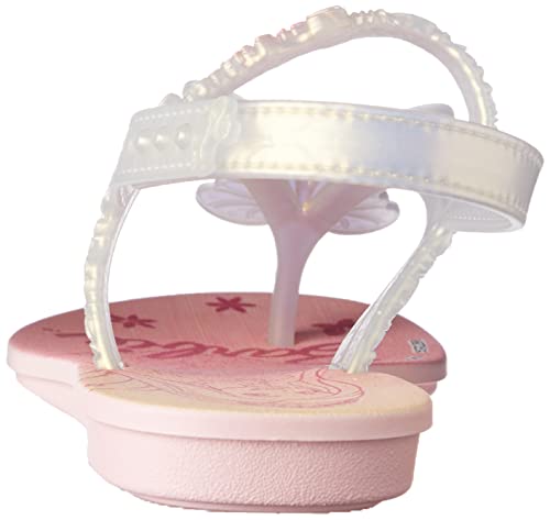 Barbie Casa NA Árvore Sandalia Rasteira, Meninas, ROSA/BRANCO PEROLADO, 30