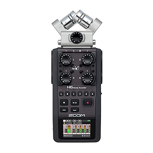Gravador De Áudio Zoom H6 all Finish