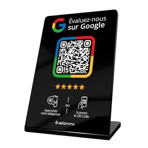 Avis NFC & QR Présentoir/écran/panneau...