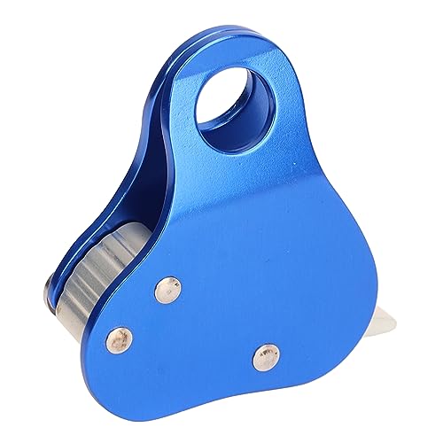 Yuecoom Climbing Rope Grab Ascender,Climbing Rope Grab,Fall Protection Rope Grab Ascender Riser for Mountaineering Expedition Caving Rescue Aerial Work-Blue