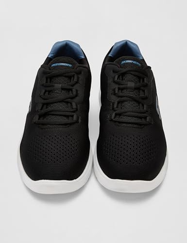 Image of Skechers Mens Summits Black Casual Sneakers, 7 UK