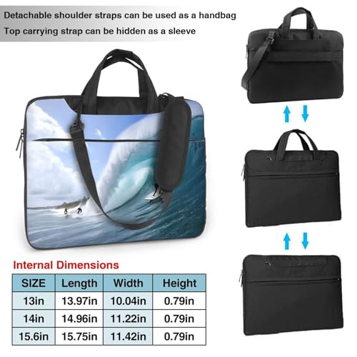 Sac ordinateur portable fin Big Wave sacoche antichoc - 3