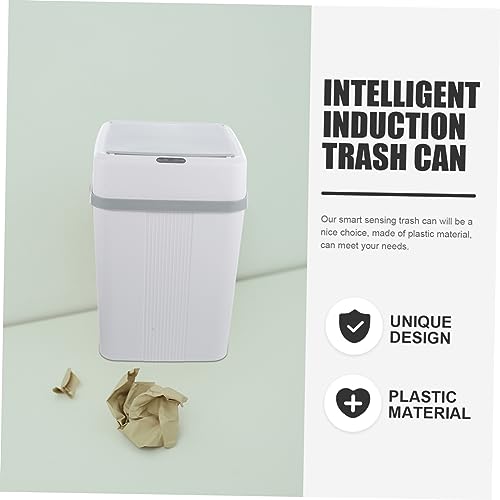 Bote de basura automático Alipis con tapa inductiva miniatura 6