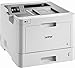 Brother HL-L9310CDW W-LAN Farblaserdrucker mit Duplex (2400 x 600 dpi, 31 Seiten/Min.) weiß/grau