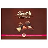 Lindt Selection Extra Fine Continental Chocolate Box Extra Large - 40 Assorted Milk, Dark and White Chocolates, 427g - Gift Present or Sharing Box - Birthday, Celebrations, Congratulations, Thank you