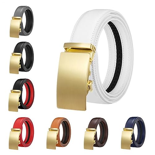 Classic Belt,Men's 3.5 cm Leather Fashion Belt Business Jeans Belt3