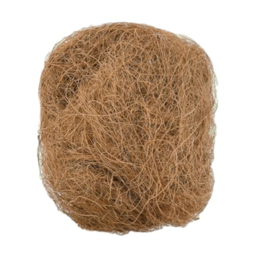 ココヤシファイバー、約1.5kg、天然原色ココヤシシルク繊維、ココファイバー、植栽および栽培舗装パッケージ 鉢花、観葉植物 多肉植物 土隠し 植木鉢 鉢底石 小動物のハウス 巣箱 遊び場 寝具 巣作り 隠れ家
