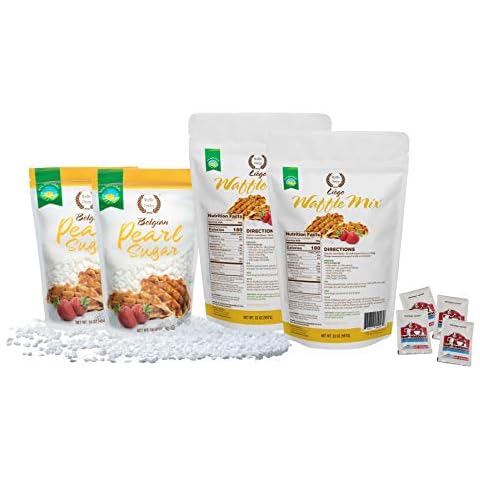 Waffle Pantry Liege Waffle Mix, 32 oz (Pack of 2) Cover