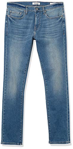 Image of Amazon Essentials Men's Skinny-Fit Comfort Stretch Denim Jeans - Discontinued Colors