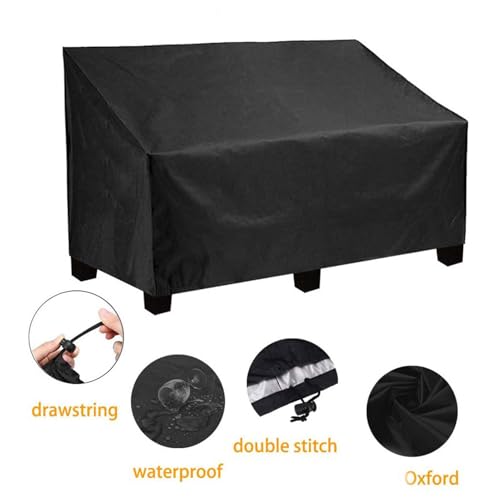 Funda para sofá de exterior impermeable en tela Oxford 210D gris 8