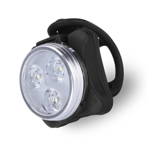 LEDフロントライトとリアライトスーツ高強度の緊急事態自転車の懐中電灯ナイトタイムとバックパックライトを強化する