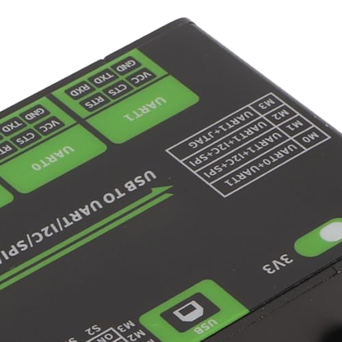 Convertidor USB a UART I2C SPI JTAG multiinterfaz industrial 6
