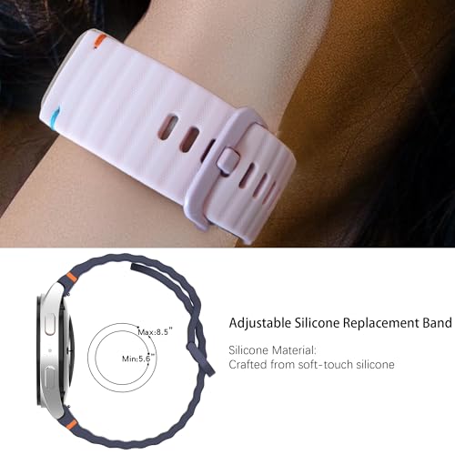 Correas de silicona ajustables para reloj 18mm, 20mm y 22mm miniatura 3