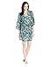 Bottoms Out Women's Printed Rayon Kimono Robe