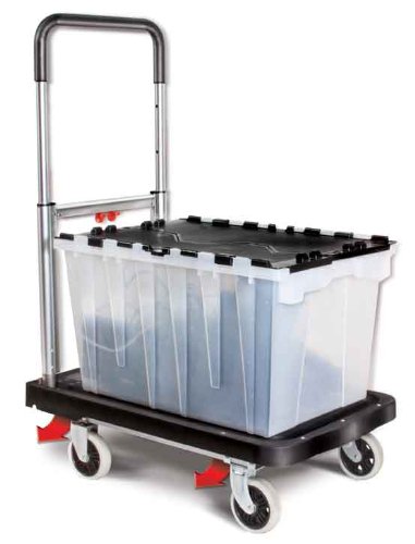 Magna Cart MFF Faltbare Transportkarre aus Aluminium, Black, 68x41cm