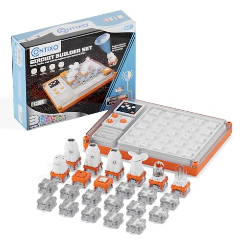 Contixo CB1 Kids Science Circuit Building Kits - 500+ STEM Experiments, Electronics Discovery, Snap-Together Modules, Educational Toy, Science Kit for Kids 6-12, Gift for Boys & Girls - Image 8