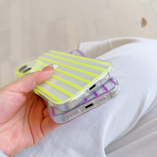 Coque silicone souple iPhone 15 Plus protection antichoc verte - 5