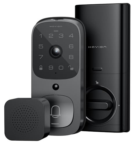 Smart Lock with Video Doorbell - Incl. Chime, 3-in-1 Wi-Fi ...