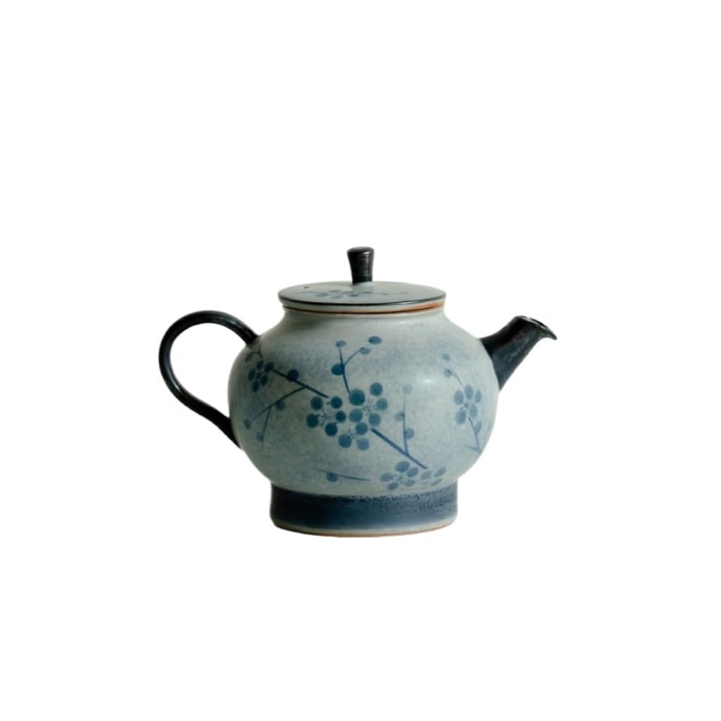 EBZFASO Ceramic Tea Pot Teapot, Ceramic Teapot With Filter, Spout, And Handle