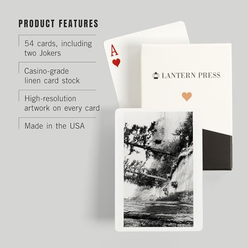 Baraja Póker 52 Cartas Foto Vintage Bellingham miniatura 3