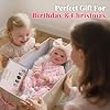 BABESIDE Reborn Baby Dolls Sunny - 17 Inch Cute Realistic Baby Doll with Soft Cloth Body, Poseable Real Life Baby Dolls with Bottle and Accessories for 3+ Years Old Girl Gifts, Pretend Play #4