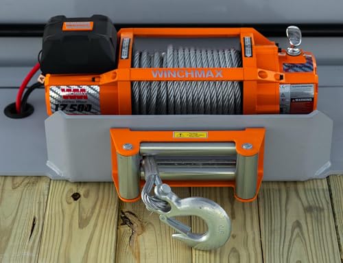 Winchmax winch eléctrico 12v 17500lb cable acero 20m miniatura 3