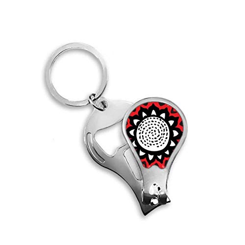 Coupe-ongles tournesol motif mexicain format voyage pour votre routine beauté quotidienne