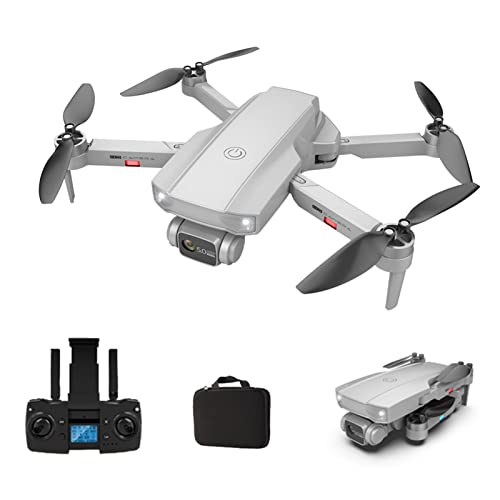 BROLEO Drone with 6K Dual Camera for Adults, GPS 5G WiFi FPV Drones for Kids Brushless Motor RC Quadcopter with Auto Return, Follow Me,Circle Fly, Waypoint Fly, Altitude Hold