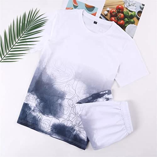 Ensemble de 2 chemises d'été et short masculin CLSDRZC vêtement de plage coupe street