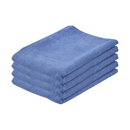 Image of Superio Microfiber Squeegee Towel Extra Large Miracle Cloth 20 x 30 Streak Free Microfiber Floor Cloth-Rag for Cleaning House, Kitchen, Bathroom-Scratch Free, 4 Pack