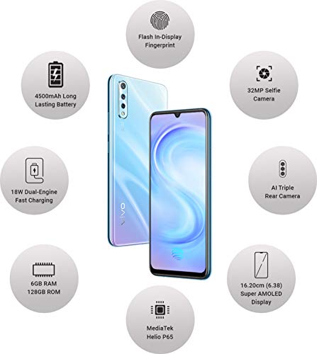Image of Vivo S1 (Skyline Blue, 6GB RAM, 128GB Storage)