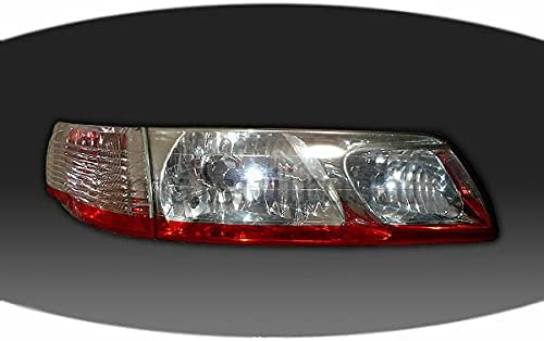 Amazon 松印 アイラインフィルム エスティマ Tcr10 Tcr 後期 鏡面重ね貼りカラー 鏡面シルバー クリアグリーン 分割なし加工 アイラインフィルム 車 バイク