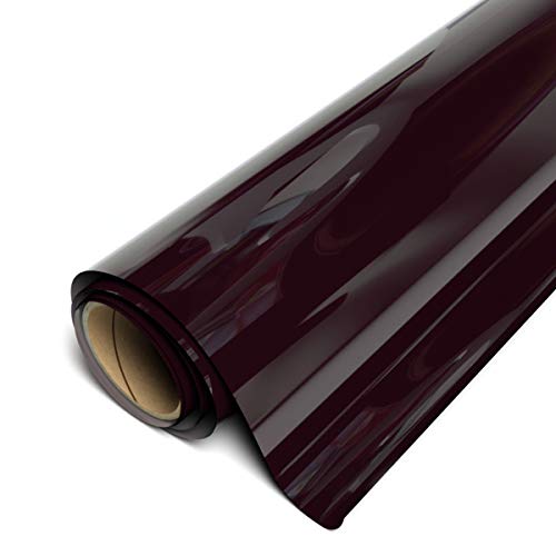 Siser Easyweed Heat Transfer Vinyl 11.8" X 15Ft Roll (Dark Maroon) - Compatible With Siser Romeo/Juliet & Other Professional Or Craft Cutters - Layerable - Cpsia Certified #TOP2