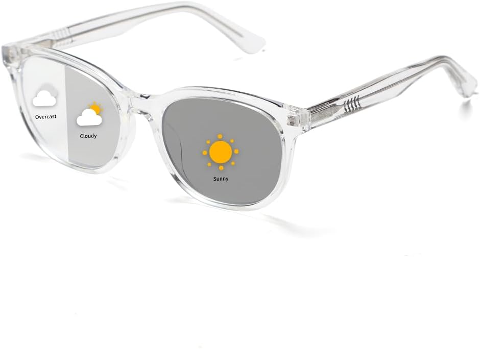 Blue Light Blocking Glasses for Men and Women Round Computer Gaming Glasses Anti UV/Glare Squircle Eyeglasses