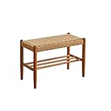 wechselfunktion e einwärts  TAOXUNHAO Fußstütze Tritthocker Schuhwechselhocker Kirschholz Eingangsbereich Schuhwechselhocker Niedriger Hocker Eingangstür Doppelschichtiger Schuhständer Fußhocker Verandahocker Wechselfu