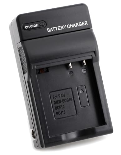 Norifon DMW-BCF10 Wall Charger for Panasonic Lumix DMC-FH20, DMC-FH22, DMC-FH24, DMC-FH25, DMC-FH3, DMC-FH5, DMC-FS15, DMC-FS6, DMC-FS7, DMC-FT4, DMC-FX70 and More with Foldable Plug